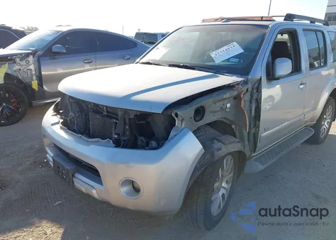 2008 Nissan Pathfinder Le V8 from USA, damaged, VIN 5N1BR18A88C632980